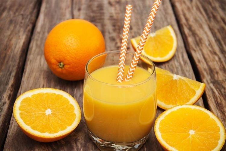 jus d’orange, un très bon jus de fruit